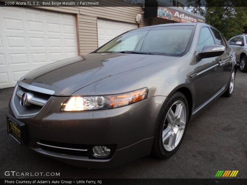 Bold Beige Metallic / Parchment 2008 Acura TL 3.2
