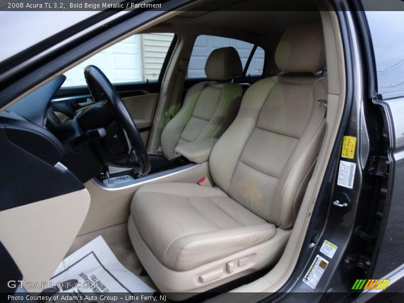 Bold Beige Metallic / Parchment 2008 Acura TL 3.2
