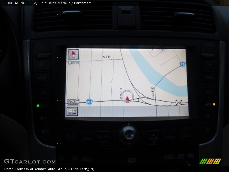Bold Beige Metallic / Parchment 2008 Acura TL 3.2
