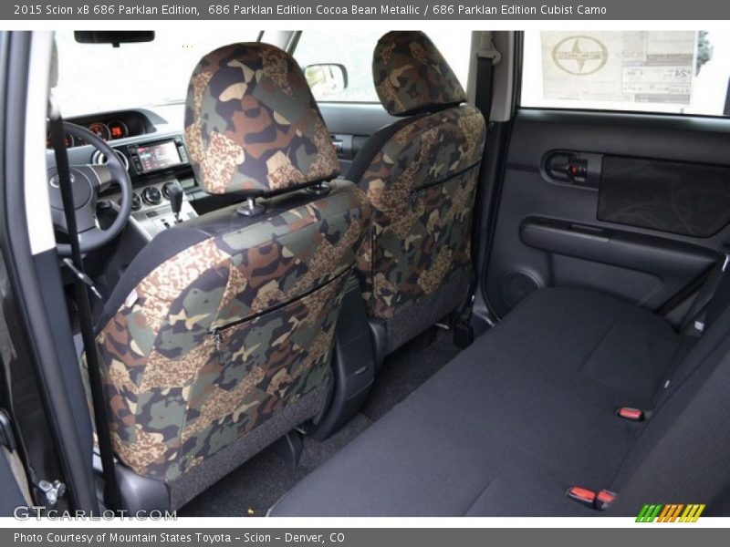 Rear Seat of 2015 xB 686 Parklan Edition