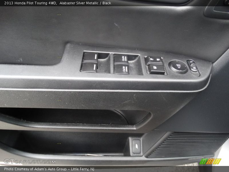 Alabaster Silver Metallic / Black 2013 Honda Pilot Touring 4WD