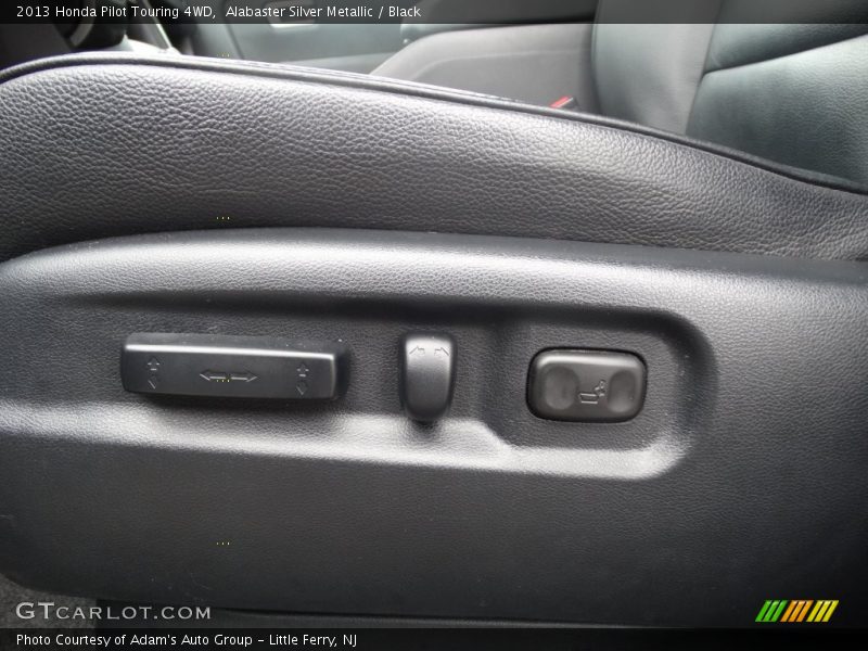 Alabaster Silver Metallic / Black 2013 Honda Pilot Touring 4WD