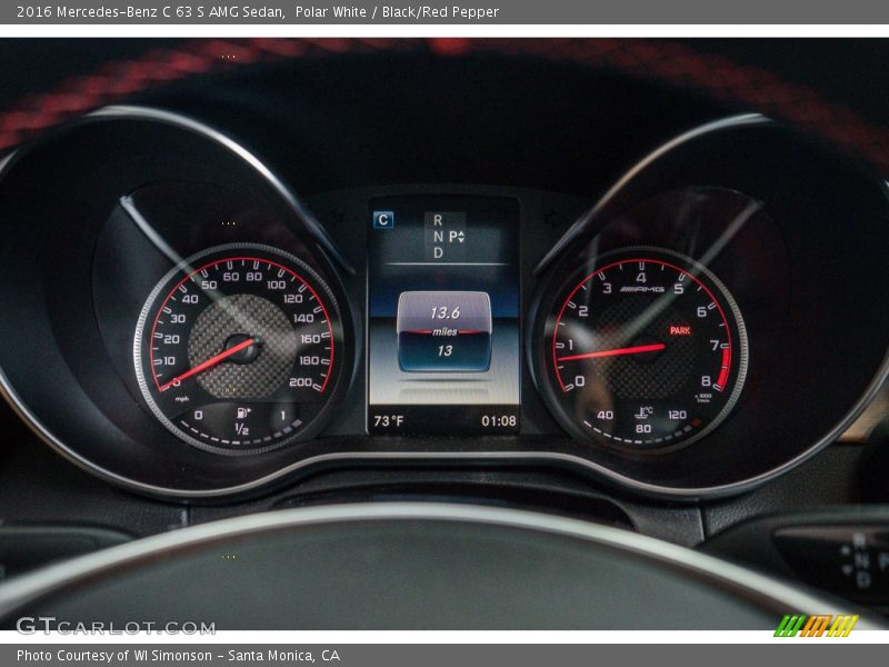  2016 C 63 S AMG Sedan 63 S AMG Sedan Gauges