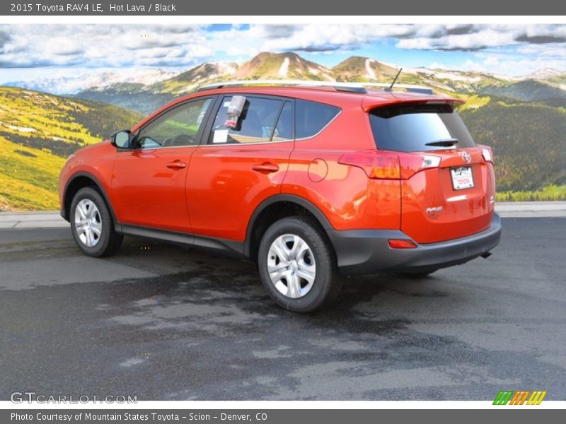  2015 RAV4 LE Hot Lava