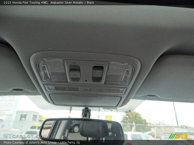 Alabaster Silver Metallic / Black 2013 Honda Pilot Touring 4WD