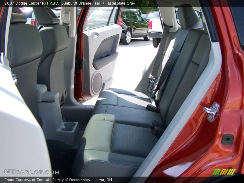 Sunburst Orange Pearl / Pastel Slate Gray 2007 Dodge Caliber R/T AWD