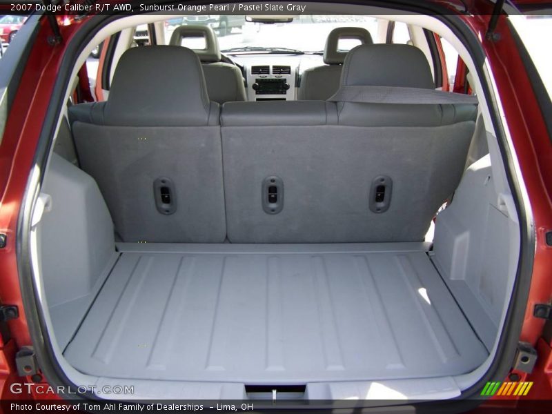 Sunburst Orange Pearl / Pastel Slate Gray 2007 Dodge Caliber R/T AWD