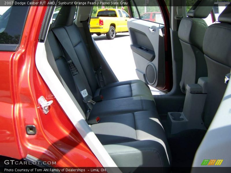 Sunburst Orange Pearl / Pastel Slate Gray 2007 Dodge Caliber R/T AWD