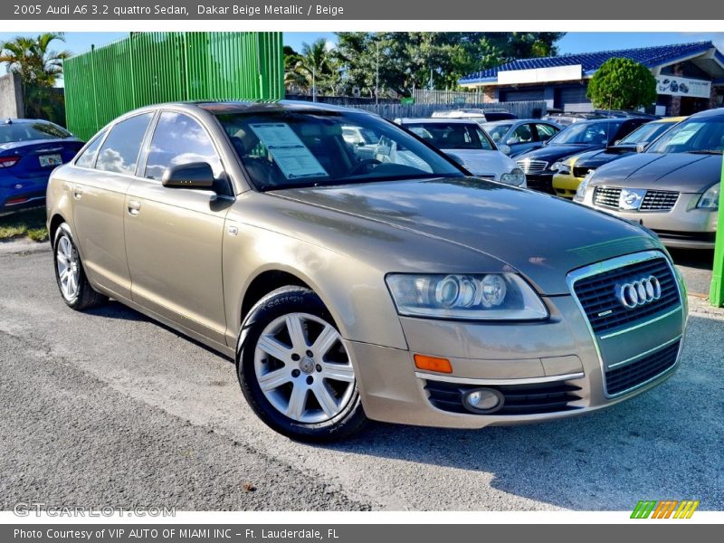 Front 3/4 View of 2005 A6 3.2 quattro Sedan