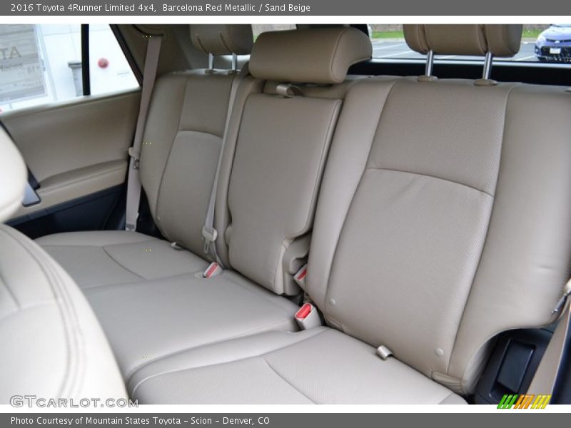 Barcelona Red Metallic / Sand Beige 2016 Toyota 4Runner Limited 4x4