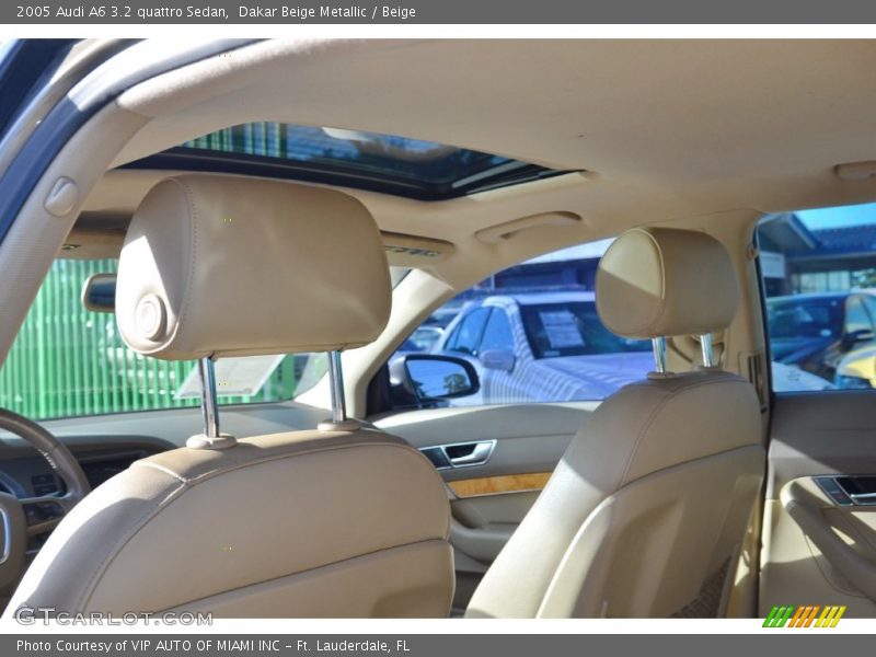Dakar Beige Metallic / Beige 2005 Audi A6 3.2 quattro Sedan