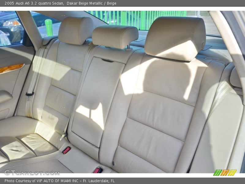 Dakar Beige Metallic / Beige 2005 Audi A6 3.2 quattro Sedan