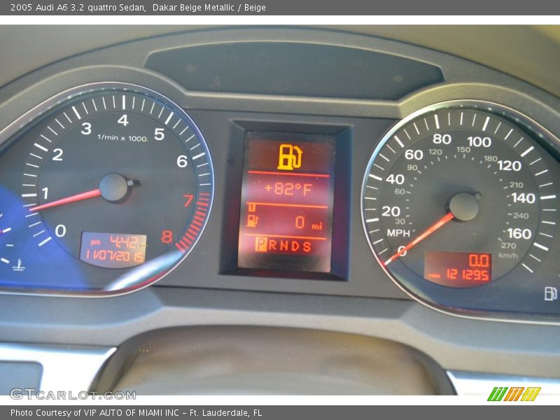 Dakar Beige Metallic / Beige 2005 Audi A6 3.2 quattro Sedan