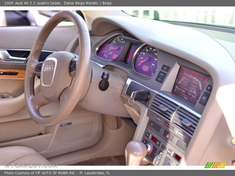 Dakar Beige Metallic / Beige 2005 Audi A6 3.2 quattro Sedan