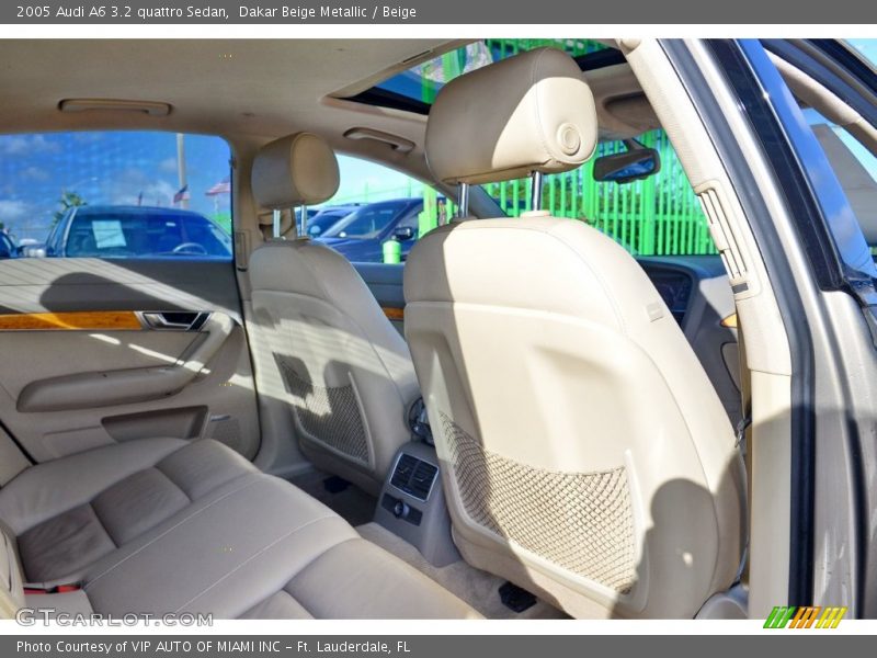 Dakar Beige Metallic / Beige 2005 Audi A6 3.2 quattro Sedan