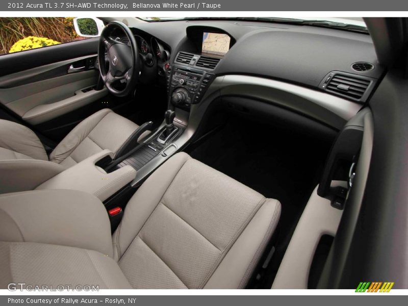 Bellanova White Pearl / Taupe 2012 Acura TL 3.7 SH-AWD Technology