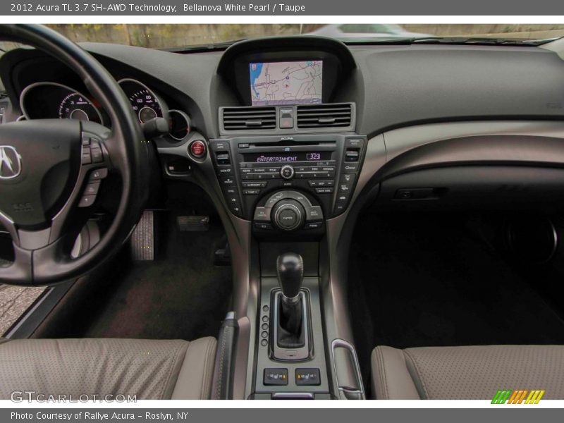 Bellanova White Pearl / Taupe 2012 Acura TL 3.7 SH-AWD Technology
