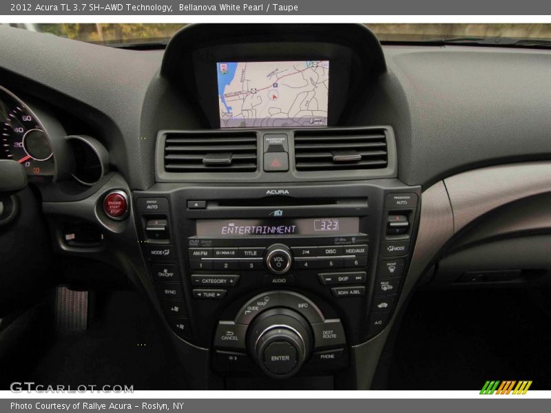 Bellanova White Pearl / Taupe 2012 Acura TL 3.7 SH-AWD Technology