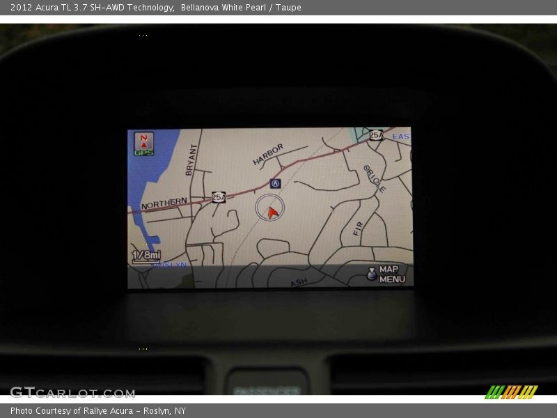 Bellanova White Pearl / Taupe 2012 Acura TL 3.7 SH-AWD Technology