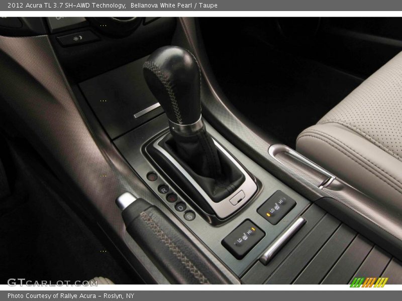 Bellanova White Pearl / Taupe 2012 Acura TL 3.7 SH-AWD Technology
