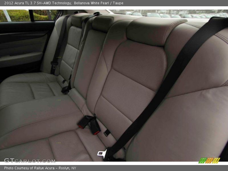 Bellanova White Pearl / Taupe 2012 Acura TL 3.7 SH-AWD Technology