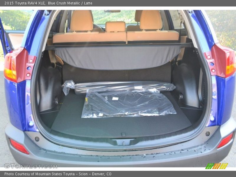 Blue Crush Metallic / Latte 2015 Toyota RAV4 XLE