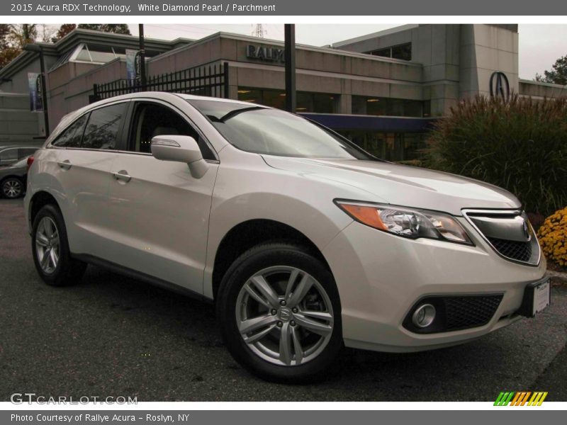 White Diamond Pearl / Parchment 2015 Acura RDX Technology