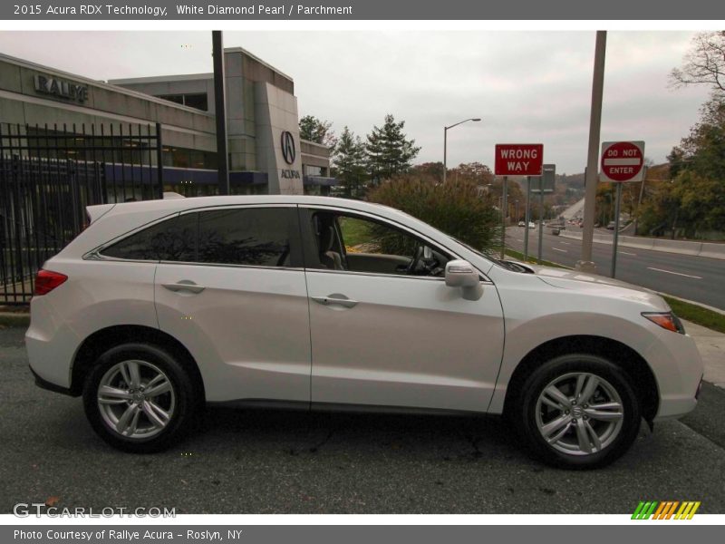 White Diamond Pearl / Parchment 2015 Acura RDX Technology