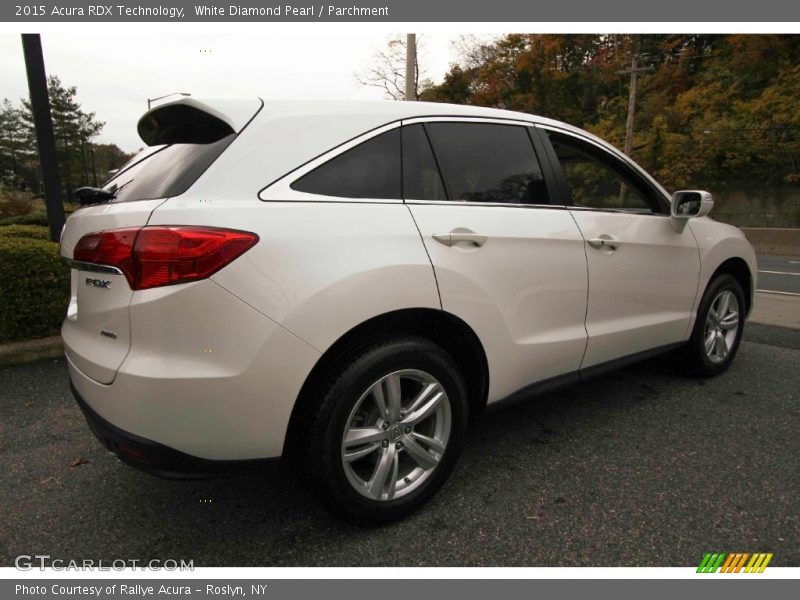 White Diamond Pearl / Parchment 2015 Acura RDX Technology