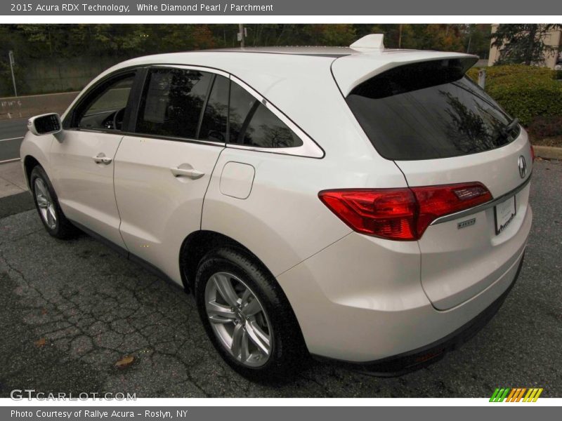 White Diamond Pearl / Parchment 2015 Acura RDX Technology