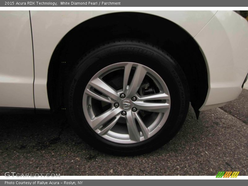 White Diamond Pearl / Parchment 2015 Acura RDX Technology