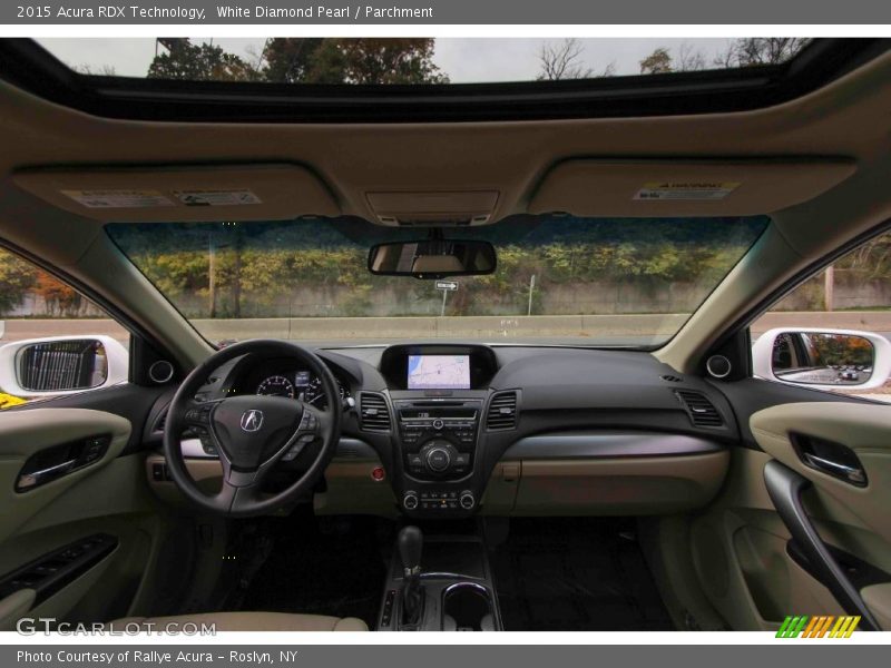 White Diamond Pearl / Parchment 2015 Acura RDX Technology