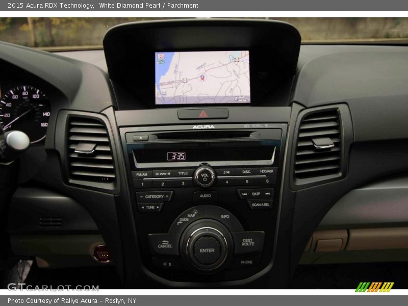 White Diamond Pearl / Parchment 2015 Acura RDX Technology