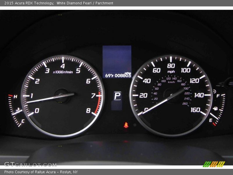 White Diamond Pearl / Parchment 2015 Acura RDX Technology