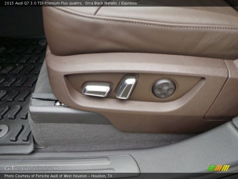 Orca Black Metallic / Espresso 2015 Audi Q7 3.0 TDI Premium Plus quattro
