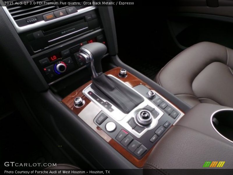 Orca Black Metallic / Espresso 2015 Audi Q7 3.0 TDI Premium Plus quattro