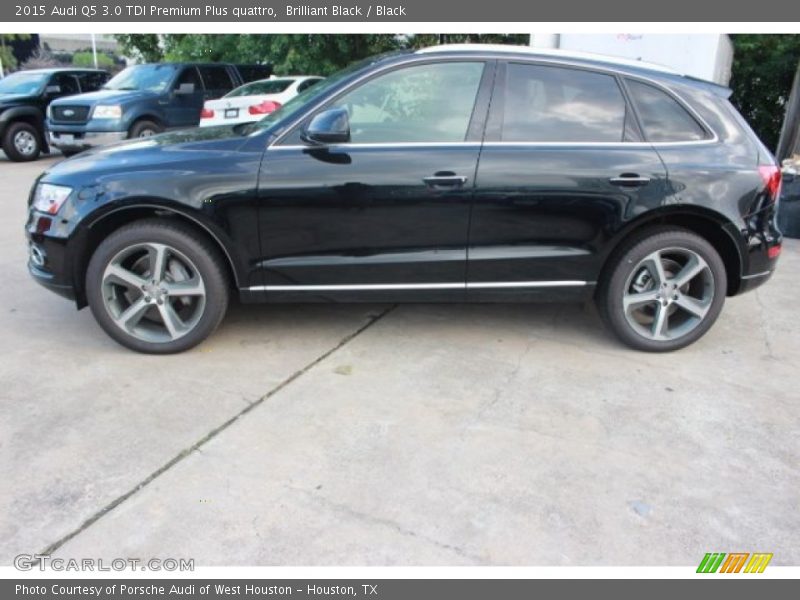 Brilliant Black / Black 2015 Audi Q5 3.0 TDI Premium Plus quattro