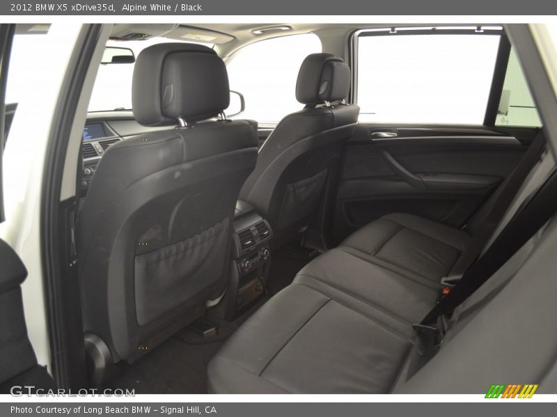 Alpine White / Black 2012 BMW X5 xDrive35d