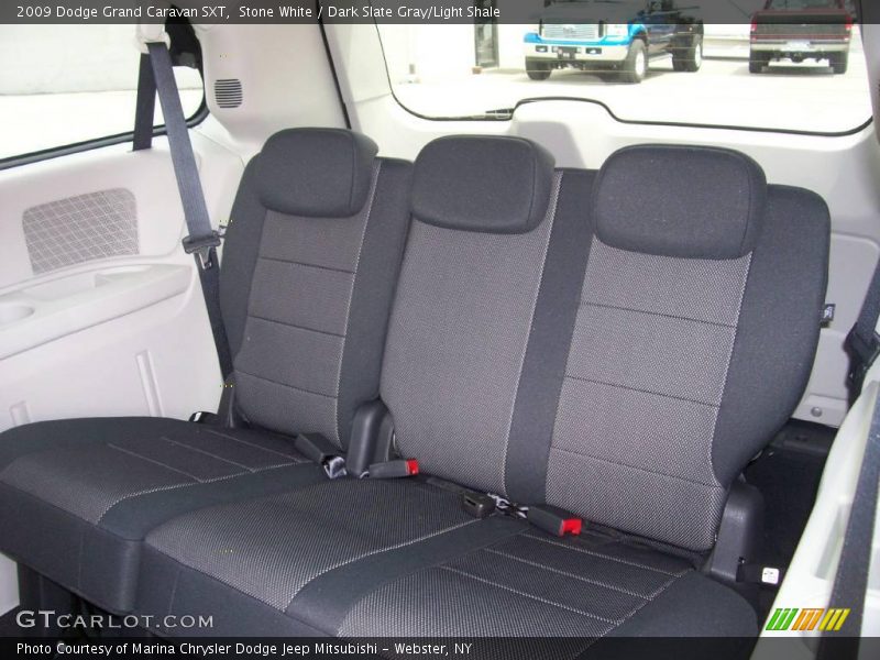 Stone White / Dark Slate Gray/Light Shale 2009 Dodge Grand Caravan SXT