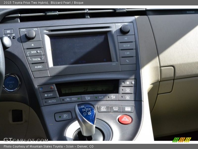 Blizzard Pearl / Bisque 2015 Toyota Prius Two Hybrid