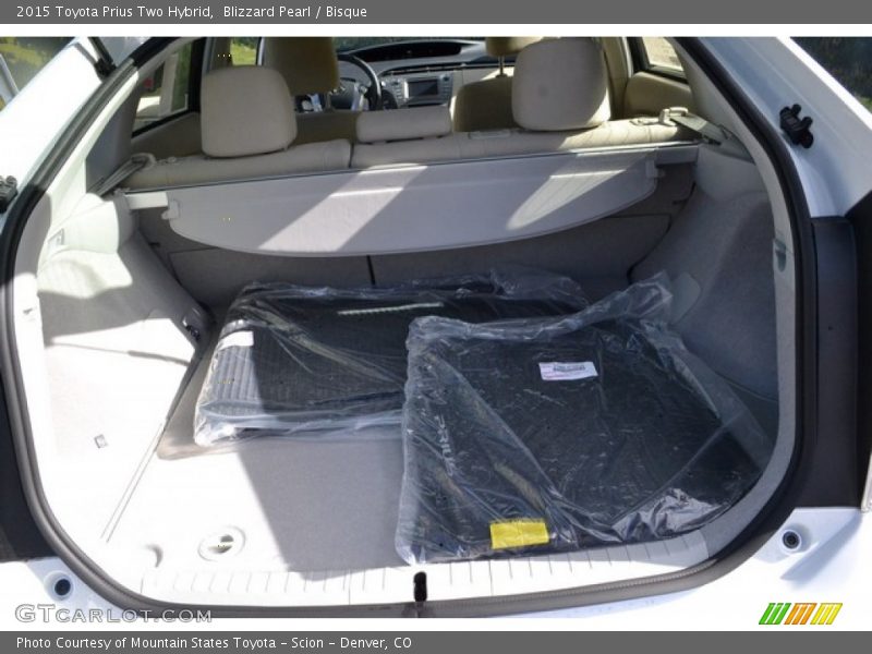 Blizzard Pearl / Bisque 2015 Toyota Prius Two Hybrid