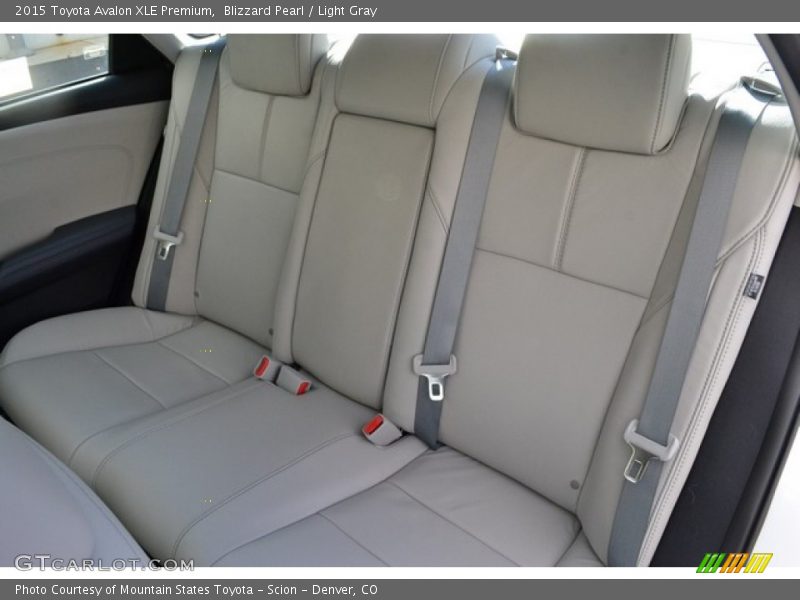 Blizzard Pearl / Light Gray 2015 Toyota Avalon XLE Premium