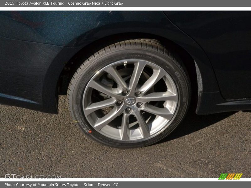 Cosmic Gray Mica / Light Gray 2015 Toyota Avalon XLE Touring