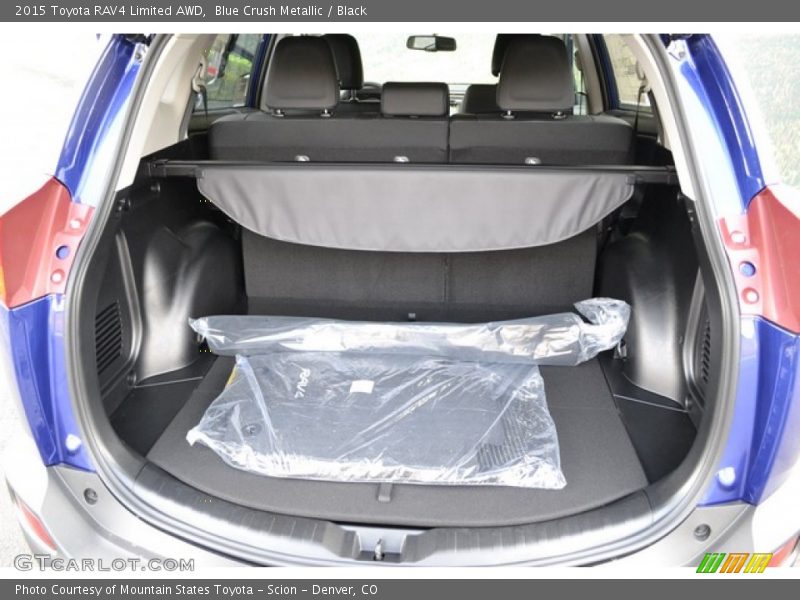 Blue Crush Metallic / Black 2015 Toyota RAV4 Limited AWD