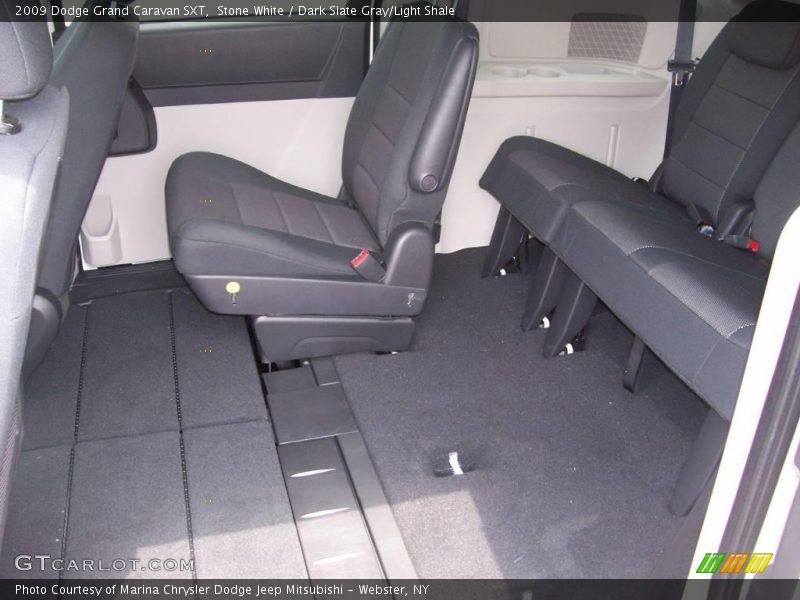 Stone White / Dark Slate Gray/Light Shale 2009 Dodge Grand Caravan SXT