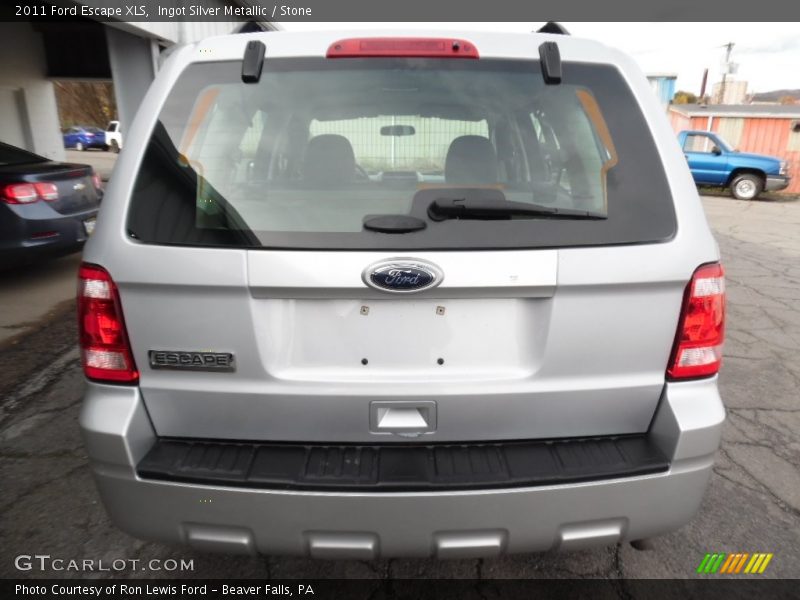 Ingot Silver Metallic / Stone 2011 Ford Escape XLS