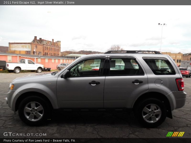 Ingot Silver Metallic / Stone 2011 Ford Escape XLS