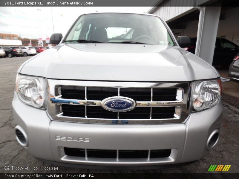 Ingot Silver Metallic / Stone 2011 Ford Escape XLS