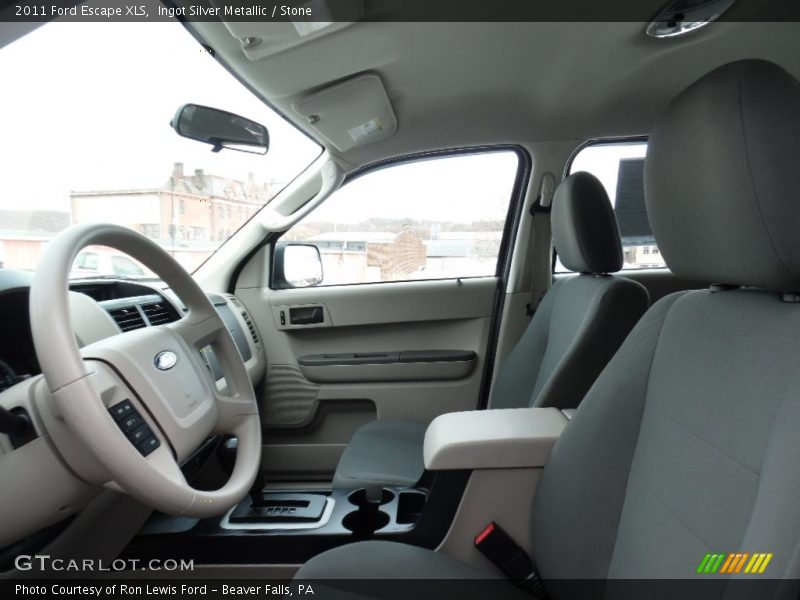 Ingot Silver Metallic / Stone 2011 Ford Escape XLS