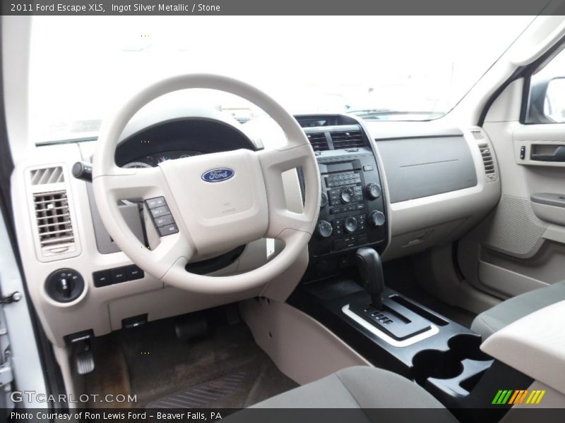 Ingot Silver Metallic / Stone 2011 Ford Escape XLS